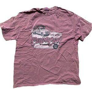 Comfort Colors Cape Cod T Shirt Size XL Cotton Purple